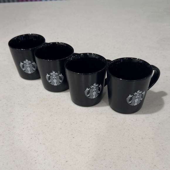 Starbucks Other - Starbucks Black Logo Coffee Cups